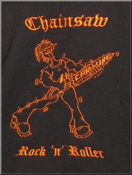 Motiv Chainsaw Rock n Roller orange